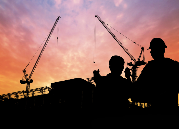 Building finishing works